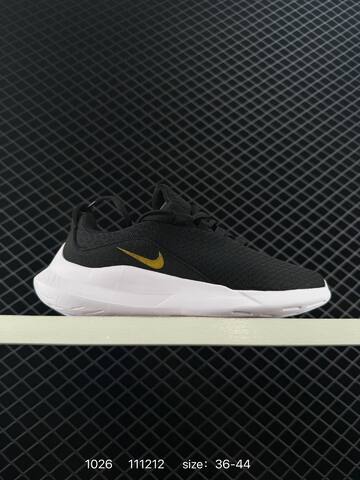 Nike Viale Black White Volt Orange EU 36-44 Running - Unisex (BS-74546)