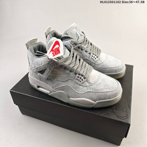 Jordan Air Jordan 4 Retro Grey EU 36-47 5 Basketball - Unisex (BS-63938)