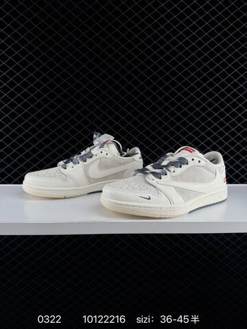 Jordan Air Jordan 1 Low Sail Light Grey EU 36-45 Basketball - Unisex (BS-72511)