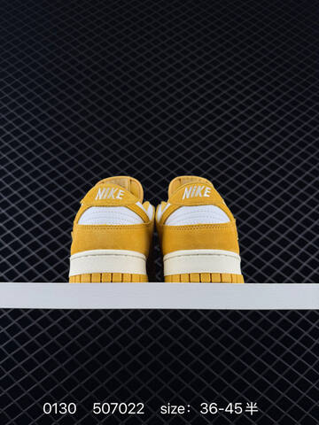 Nike SB Dunk Low Pro White And Yellow Gold 36-45 Skate - Unisex (BS-72878)