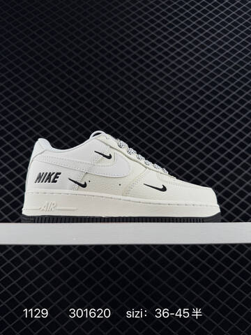 Nike Air Force 1 07 White Black EU 36-45 5 Lifestyle - Unisex (BS-73931)