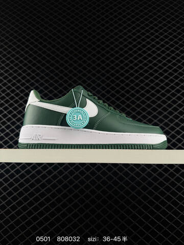Nike Air Force 1 07 Green White EU 36-45 Lifestyle - Unisex (BS-71743)