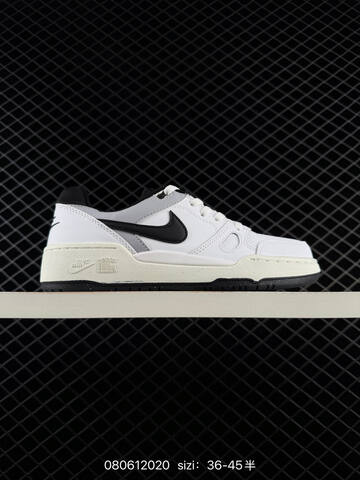 Nike Full Force Low Black White Dark Grey EU 36-45 Lifestyle - Unisex (BS-69912)