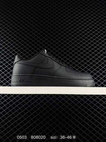 Nike Air Force 1 07 Low Black EU 36-46 Lifestyle - Unisex (BS-71717)
