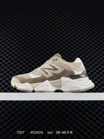 New Balance 9060 Beige Brown White Black EU 36-46 5 Sneaker - Unisex (BS-82515)