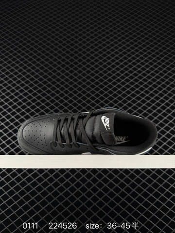 Nike SB Dunk Low Black White EU 36-45 5 Skate - Unisex (BS-73196)