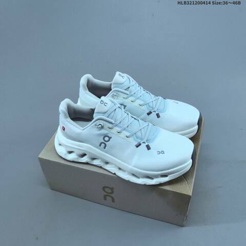 On Cloudtilt White Cream Burgundy Gold EU 36-46 Running Shoe Running Sneakers - Unisex (BS-69609)