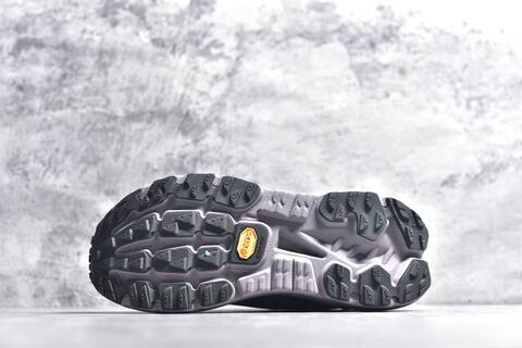HOKA Mafate X Dark Grey Light Grey Lavender Blue Trail Shoe Trail Running Sneakers (BS-59809)