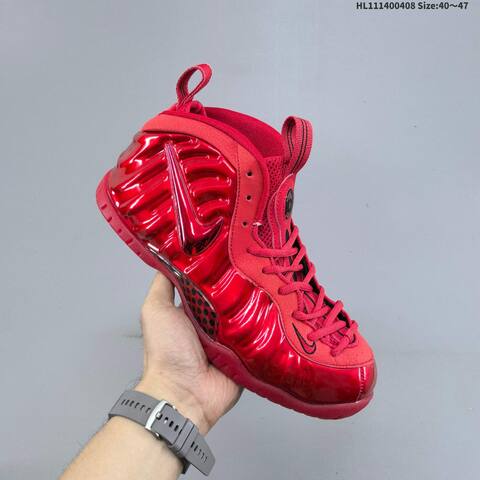 Nike Air Foamposite One Red Black EU 40-47 Basketball Shoe - Men s BS-60900