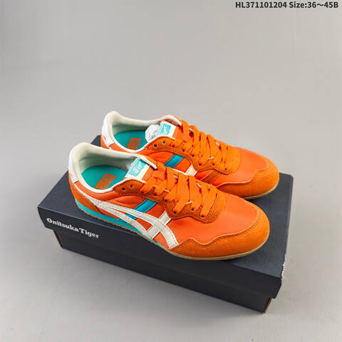 Onitsuka Tiger Serrano Blue Cream Olive Orange EU 36-45 Sneaker Casual Sneakers - Unisex (BS-69185)