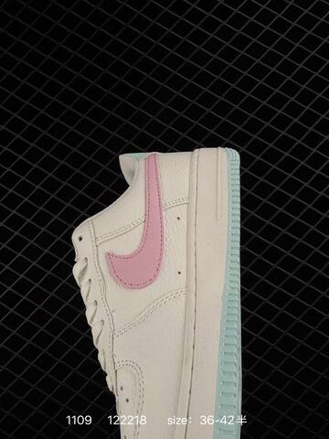 Nike Air Force 1 07 Low IH0640-161 White Pink Light Blue EU 36-42 5 Lifestyle - Unisex (BS-74288)