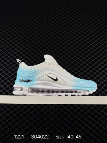 Nike Air Max 97 SE White Light Blue Black EU 40-45 Lifestyle - Men's (BS-73563)
