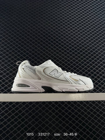 New Balance MR530 White Silver Burgundy Cream Black EU 36-45 Sneaker - Unisex (BS-82714)