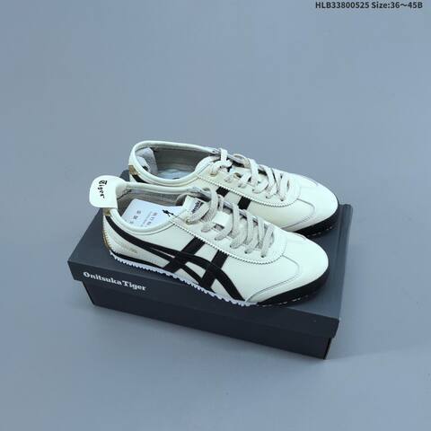 Onitsuka Tiger Mexico 66 Black Red EU 36-45 Sneaker Casual Sneakers - Unisex (BS-68800)