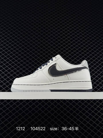 Nike Air Force 1 Low White Black EU 36-45 5 Lifestyle - Unisex (BS-73745)
