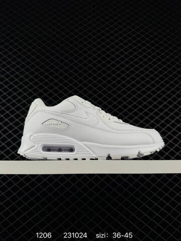 Nike Air Max 90 White Black EU 36-45 Lifestyle - Unisex (BS-73828)