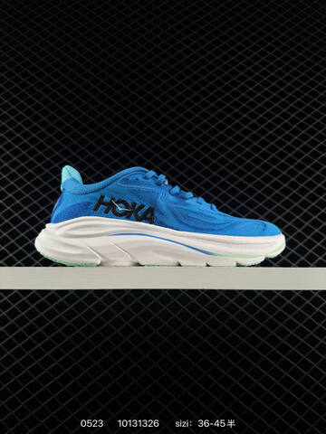 HOKA ONE ONE Clifton 9 Light Mint Green White Black Pale Yellow EU 36-45 Running Shoe Running Sneakers - Unisex (BS-86225)