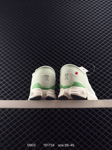 On Cloud X4 Mint Green White Dark Gray EU 36-45 Running Shoe Running Sneakers - Unisex (BS-85504)