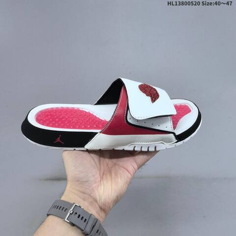 Jordan Hydro 2 Retro Black White Pink EU 40-47 Casual - Men's (BS-65923)