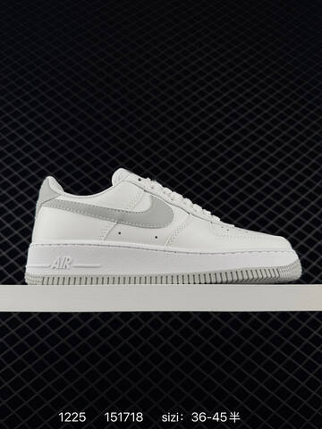 Nike Air Force 1 Low 07 White Green White Gray White Black White Blue 36-45 Lifestyle - Unisex (BS-73495)