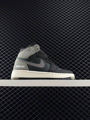 Jordan Air Jordan 1 High White Grey Black Blue Sneaker BS-81092
