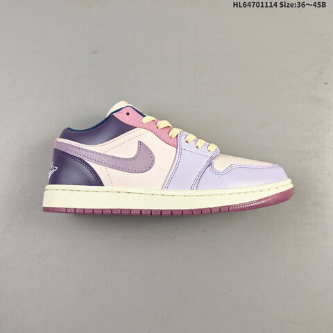 Jordan Air Jordan 1 Low DZ2768-651 Pink Lavender Purple EU 36-45 Basketball - Unisex (BS-63761)