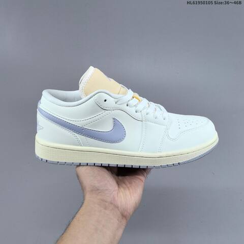 Jordan Air Jordan 1 Low SE White Lilac Cream EU 36-46 Lifestyle - Unisex (BS-67094)