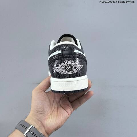 Jordan Air Jordan 1 Low SE Black White EU 36-45 Lifestyle - Unisex (BS-66153)