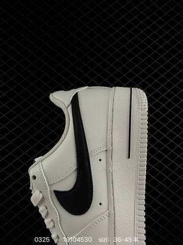 Nike Air Force 1 07 LV8 CJ0952-100 White Black EU 36-45 Casual - Unisex (BS-72461)