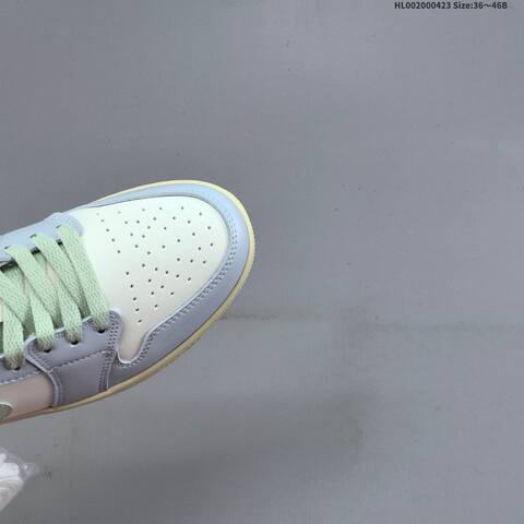 Jordan Air Jordan 1 Low White Light Blue Mint Green EU 36-46 Casual - Unisex (BS-66077)