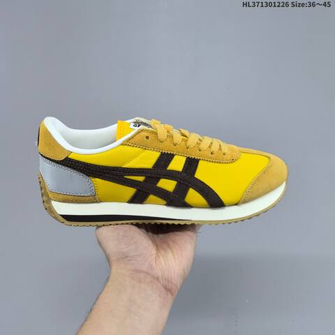 Onitsuka Tiger California 78 Yellow Brown White EU 36-45 Sneaker Casual Sneakers - Unisex (BS-69125)