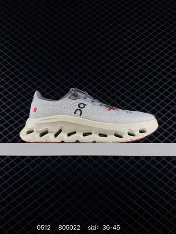 On Cloudtilt Loewe x On Light Grey Cream Red Dark Grey EU 36-45 Running Shoe Running Sneakers - Unisex BS-85290