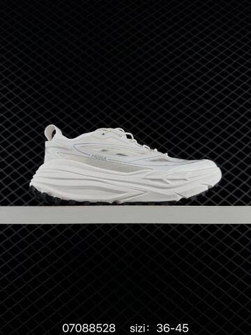 HOKA ONE ONE Stinson 7 Light Grey Silver Black EU 36-45 Running Shoe Running Sneakers Unisex BS-86165