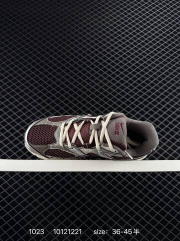 Nike V5 RNR HJ5228-004 Burgundy Metallic Silver Taupe Cream EU 36-45 Running - Unisex (BS-74636)