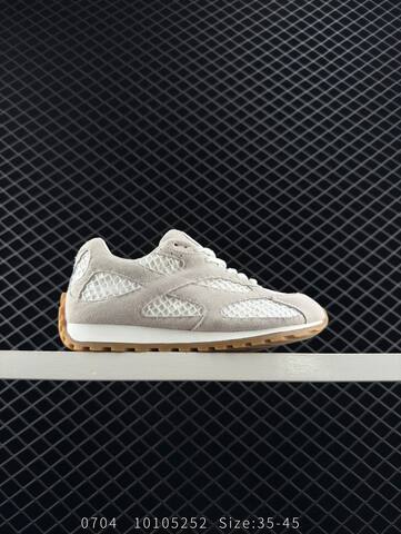 Bottega Veneta Orbit Light Grey White Gum Sneaker Casual Sneakers BS-86570