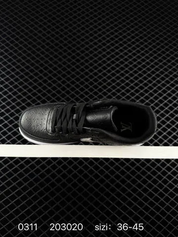 Nike Air Force 1 07 Low Black White EU 36-45 Casual - Unisex BS-72689