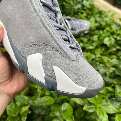 Jordan Air Jordan 14 Retro SE FJ3460 012 Flint Grey Stealth White US 9 5 UK 8 5 EUR 43 Basketball Shoe - Men s BS-87330