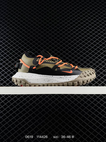 Nike ACG Mountain Fly Low GTX SE Brown White Blue Black EU 36-46 Trail Shoe - Unisex BS-70693
