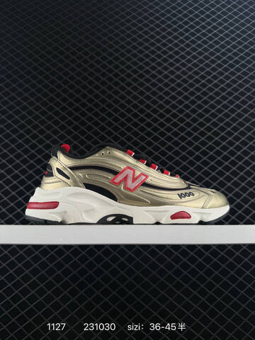 New Balance M1000 Grey Black White Cream EU 36-45 Sneaker - Unisex (BS-82546)