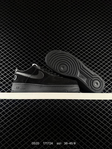 Nike Air Force 1 07 HF9109 Black White EU 36-45 Skate - Unisex (BS-71349)