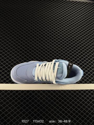 Jordan Air Jordan 4 RM Light Blue White EU 36-48 Basketball Shoe - Unisex (BS-80427)