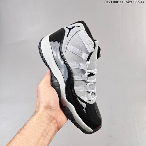 Jordan Air Jordan 11 Retro Low Concord Black White Cool Grey EU 36-47 Basketball - Unisex (BS-63489)
