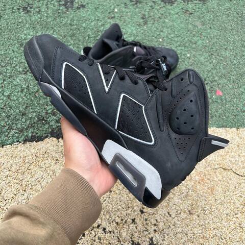 Jordan Air Jordan 6 Retro IR2266 010 Black Reflect Silver US 9 5 EUR 43 Basketball Shoe - Men's (BS-87304)