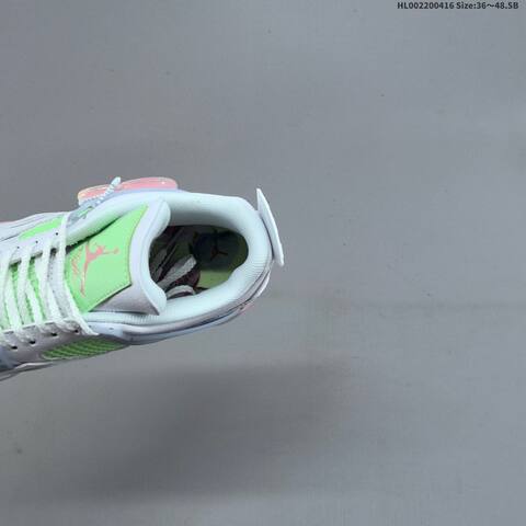 Jordan Air Jordan 4 Retro Valentine s Day White Pink Neon Green EU 36-48 5 Basketball - Unisex (BS-66166)