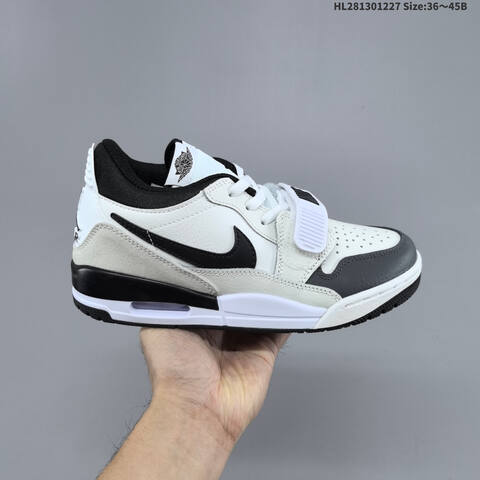 Jordan Air Jordan Legacy 312 Low White Black Grey 36 45 Casual - Unisex (BS-67232)
