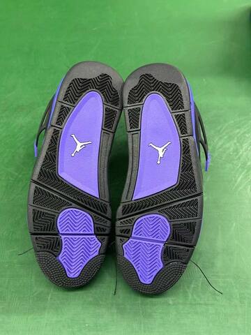 Jordan Air Jordan 4 Purple Thunder CT8527-018 Black Purple White US 8 5 Basketball Shoe (BS-87243)