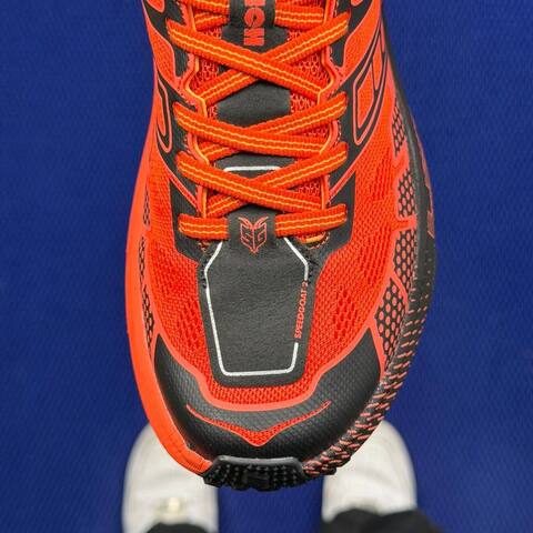 HOKA Speedgoat 2 Red Black Neon Green Trail Shoe Trail Running Sneakers (BS-86812)
