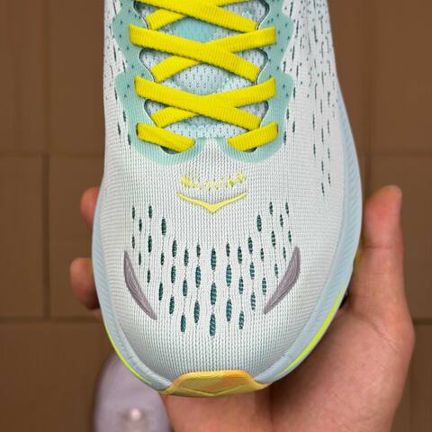 HOKA Kawana Light Blue Lime Green Yellow Running Shoe Running Sneakers (BS-86925)