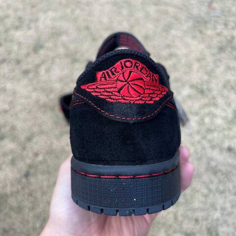 Jordan Air Jordan 1 Low OG SP DM7866 003 Black Red EU 40 Sneaker - Men's (BS-87208)