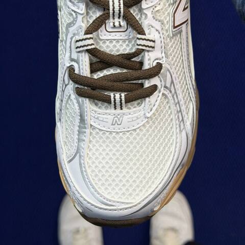 New Balance 740 U740IQ2 White Brown Beige Silver EU 38 Training Shoe - Women's (BS-87090)